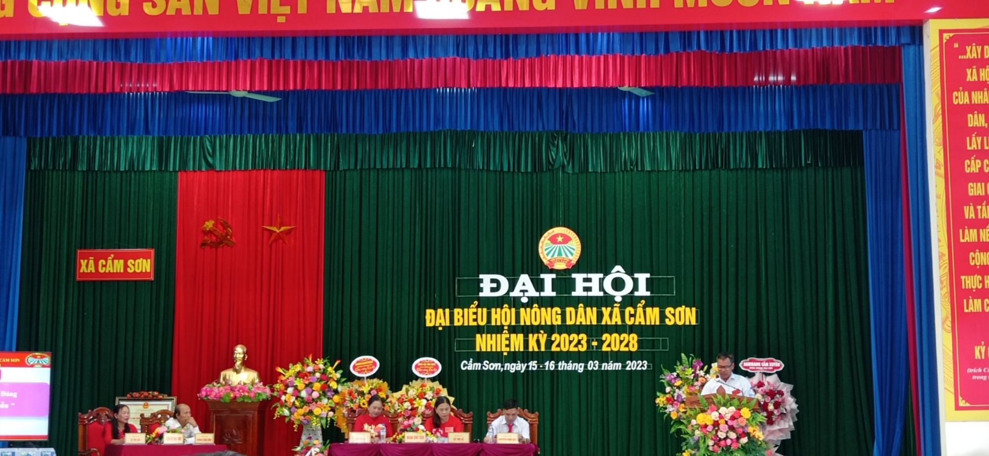 Đại hội Đại biểu Hội Nông Dân xã Cẩm Sơn, Nhiệm kỳ 2023-2028