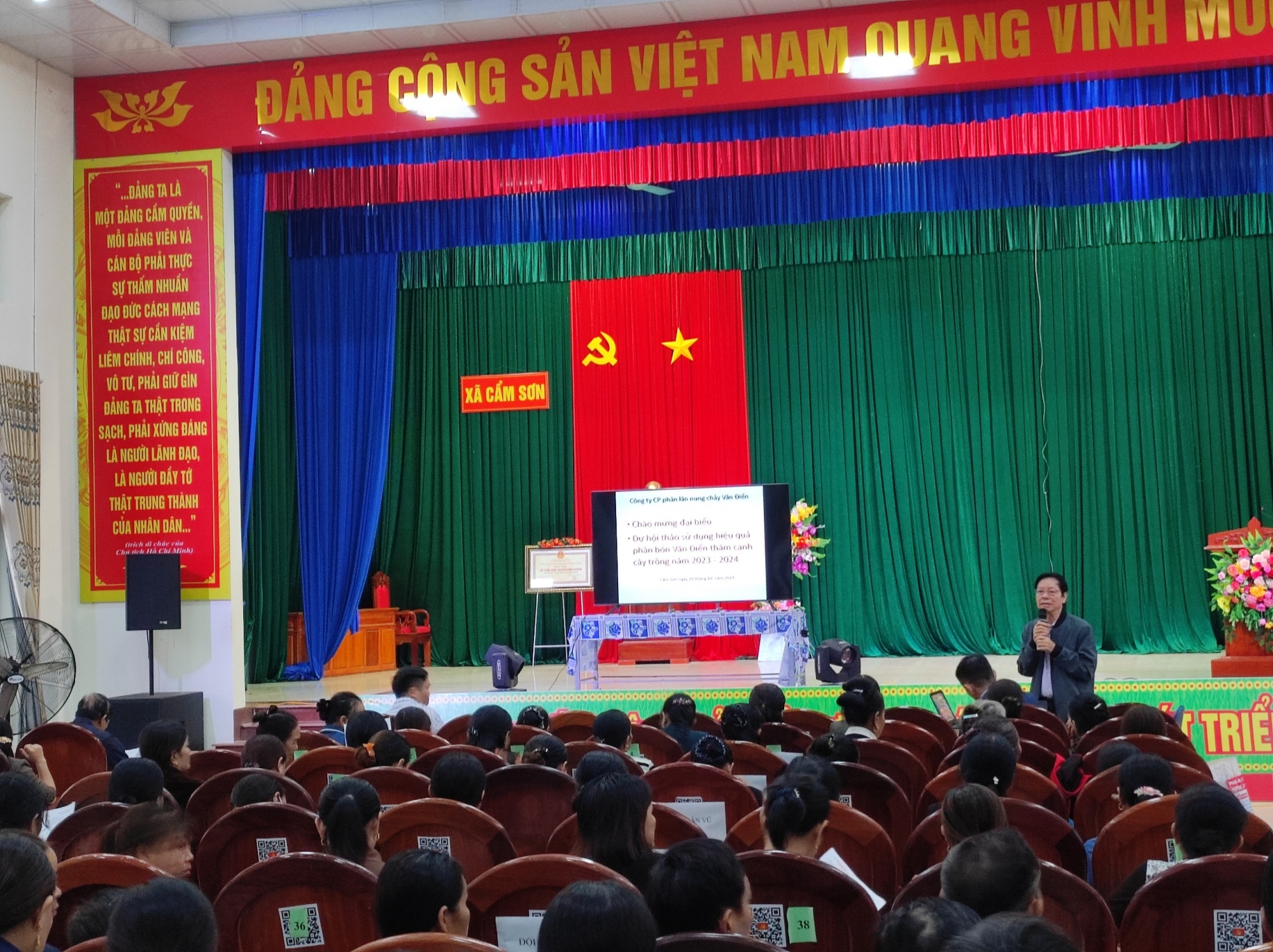 TẬP HUẤN VỀ HƯỚNG DẪN TRONG SẢN XUẤT NÔNG NGHIỆP